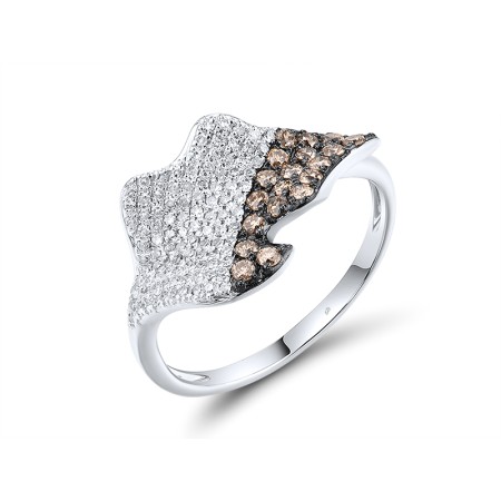 14KWB Ring Brown Diamond,Diamond (R304143BRW14KWB)