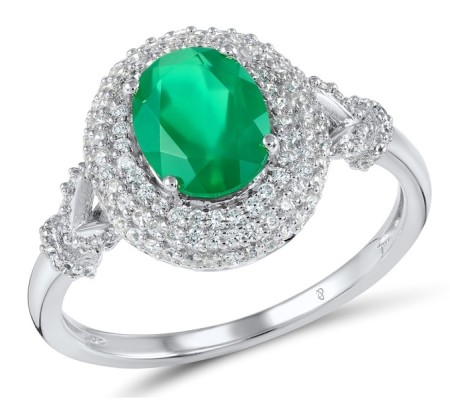 14KW Ring Diamond,Emerald (R304264EMR14KW)