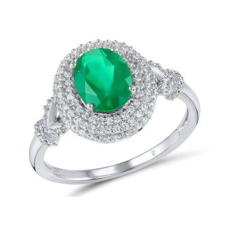 14KW Ring Diamond,Emerald (R304264EMR14KW)