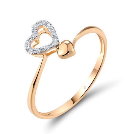 14KRW  Diamond Ring  (R304366DIA14KRW)