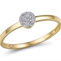 14KYW Ring Diamond (R304374DIA14KYW) - US 6