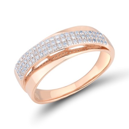 14KRW Ring Diamond (R304376ADIA14KRW) - US 6.5