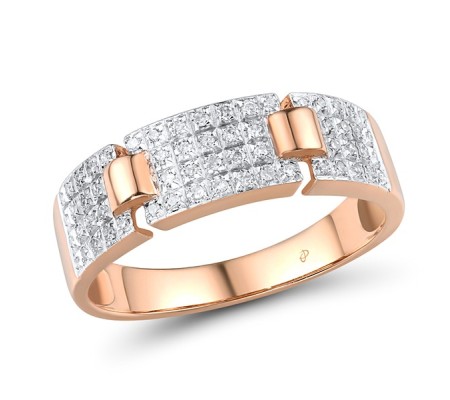 14KRW Ring Diamond (R304377DIA14KRW) - US 7