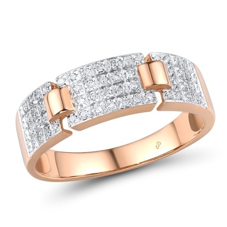 14KRW Ring Diamond (R304377DIA14KRW) - US 7