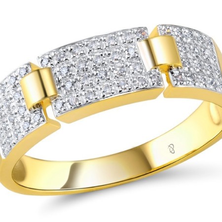 14KYW Ring Diamond (R304377DIA14KYW) - US 8.5