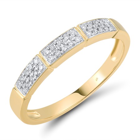 14KYW Ring Diamond (R304379DIA14KYW) - US 6