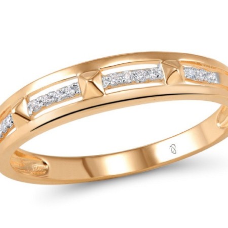 14KRW Ring Diamond (R304388DIA14KRW) - US 6