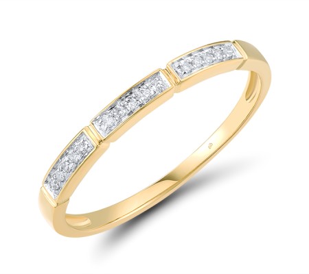 14KYW Ring Diamond (R304405DIA14KYW) - US 6