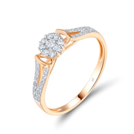 14KRW Ring Diamond (R304429DIA14KRW)