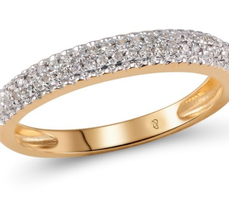 14KRW Ring Diamond (R304431DIA14KRW) - US 6