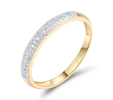 14KYW Ring Diamond (R304431DIA14KYW) - US 6