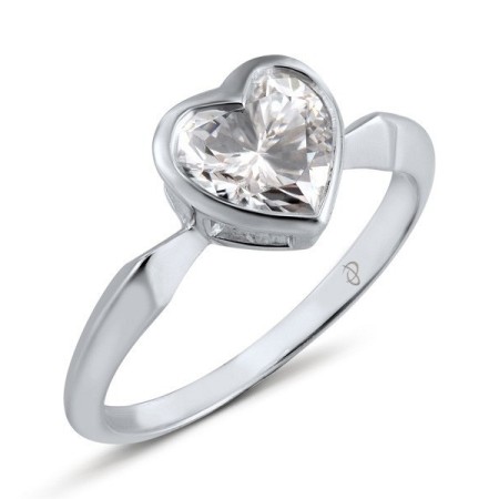 Sterling Silver Ring White Cubic Zirconia (R304591WCZSL925)