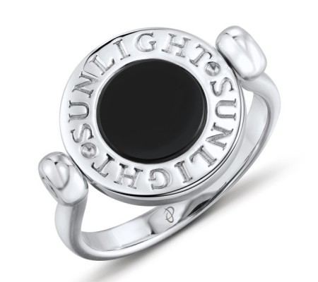 Sterling Silver Ring Onyx (R304652ONYSL925)