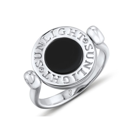 Sterling Silver Ring Onyx (R304652ONYSL925)