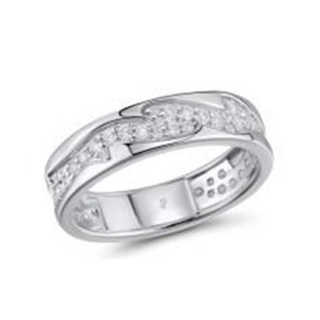 Sterling Silver Ring White Cubic Zirconia (R304755WCZSL925)