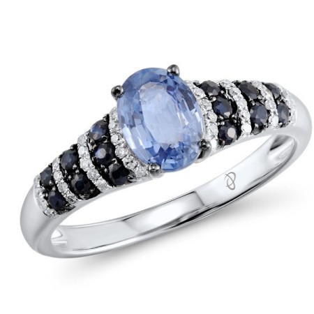 14KWB Ring Blue Sapphire,Ceylon Sapphire,Diamond (R304847CSS14KWB)