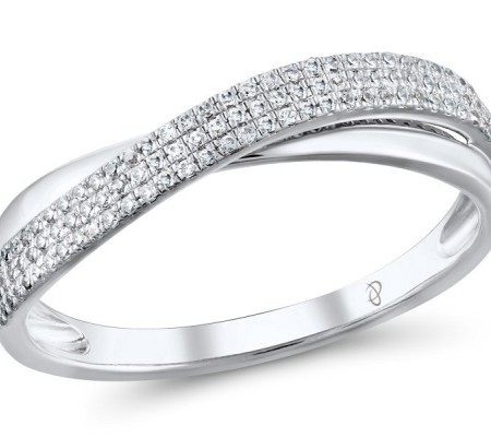 Sterling Silver Ring White Cubic Zirconia (R304874WCZSL925)