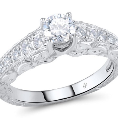 14KW Ring Diamond,White Cubic Zirconia (R304935DIZ14KW)