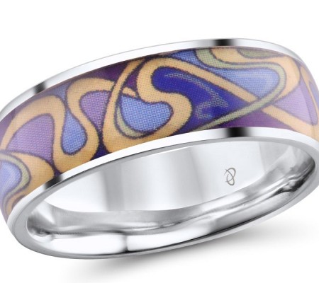 Sterling Silver Ring Enamel (R305114ENA1SL925)