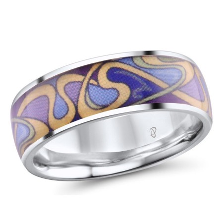 Sterling Silver Ring Enamel (R305114ENA1SL925)