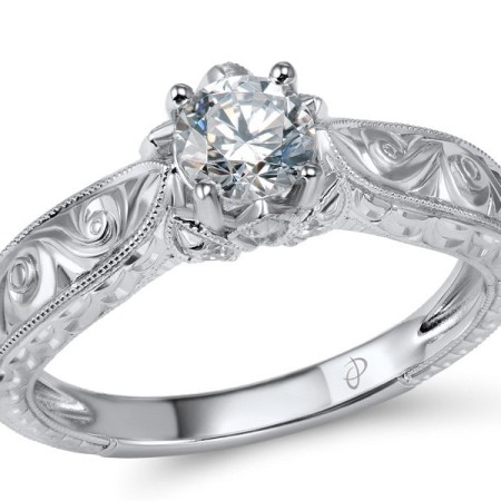 Sterling Silver Ring White Cubic Zirconia (R305129WCZSL925)