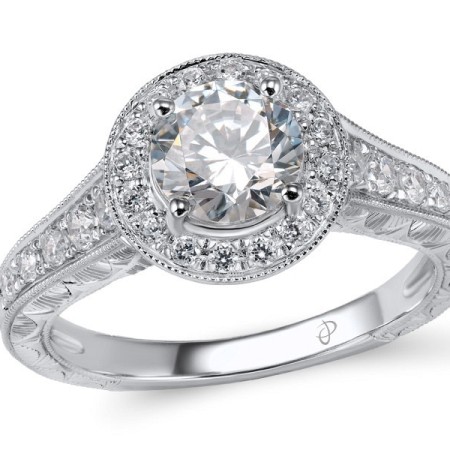 14KW Ring Diamond,White Cubic Zirconia (R305131DIZ14KW)