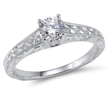 Sterling Silver Ring White Cubic Zirconia (R305133WCZSL925)