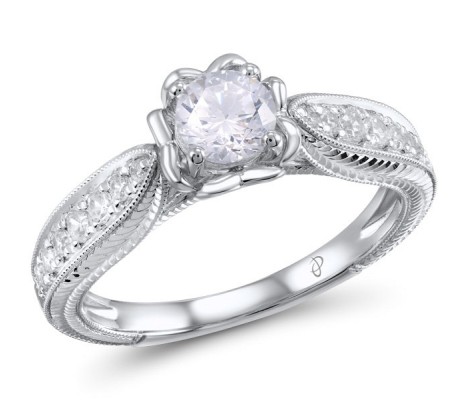 Sterling Silver Ring White Cubic Zirconia (R305179WCZSL925)