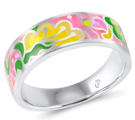 Sterling Silver Ring Enamel (R305579ENA1SL925)