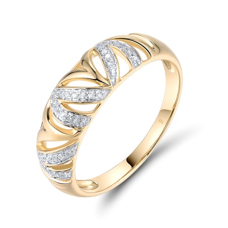 14KYW Ring Diamond (R306130DIA14KYW) - US 7