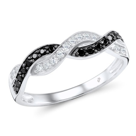 14KWB  Black Diamond,Diamond Ring  (R306605WBD14KWB)