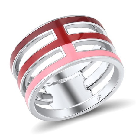 Sterling Silver Ring Enamel (R306916ENA3SL925)