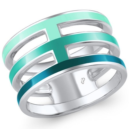 Sterling Silver Ring Enamel (R306916ENASL925)
