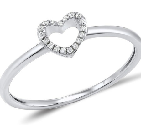 Sterling Silver Ring White Cubic Zirconia (R307468WCZSL925)