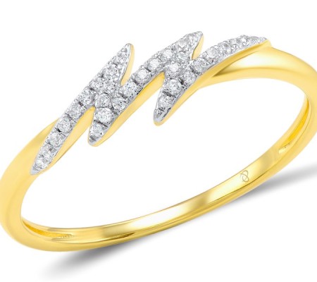 14KYW Ring Diamond (R307469DIA14KYW) - US 7