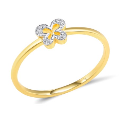 14KYW Ring Diamond (R307721DIA14KYW) - US 7