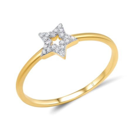 14KYW Ring Diamond (R307722DIA14KYW)