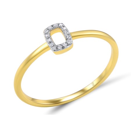 14KYW Ring Diamond (R307730DIA14KYW) - US 6