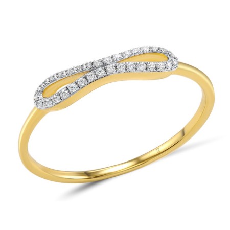 14KYW Ring Diamond (R307735DIA14KYW)