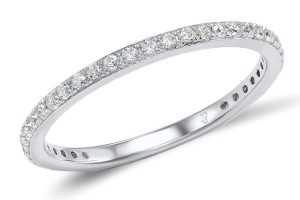 Sterling Silver Ring White Cubic Zirconia (R308039WCZSL925) - US 5.5