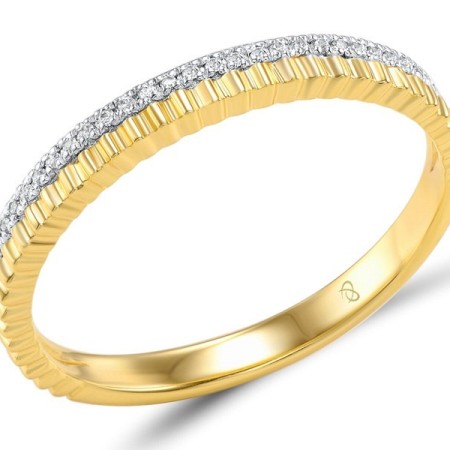 14KYW Ring Diamond (R308192DIA14KYW) - US 4.75