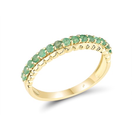 14KY Ring Emerald (R308352EMR14KY) - US 6.75