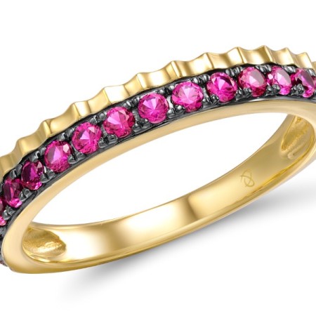10KYB Ring Created Ruby (R308353CRU10KYB) - US 6.75