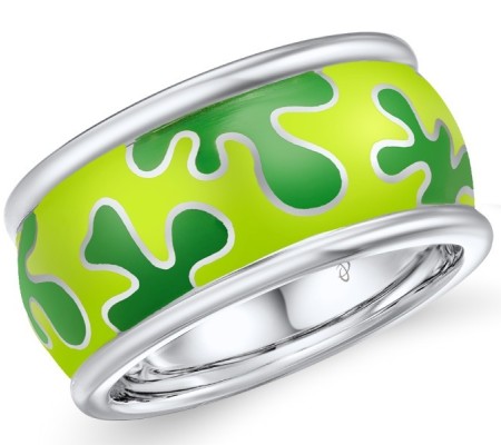 Sterling Silver Ring Enamel (R308964ENASL925)