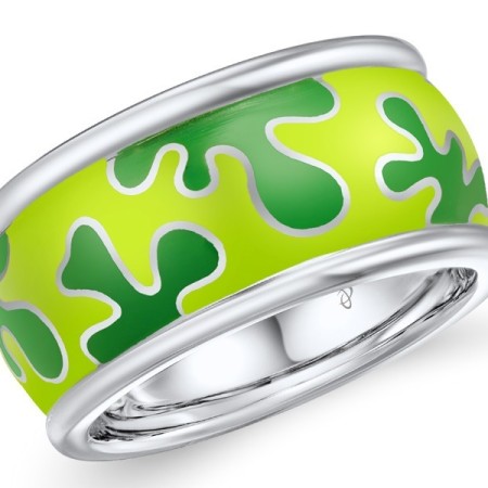 Sterling Silver Ring Enamel (R308964ENASL925)