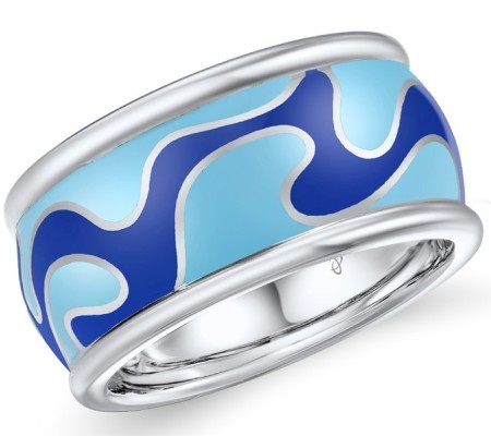 Sterling Silver Ring Enamel (R308965ENASL925)