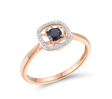 14KRWB Ring Blue Sapphire,Diamond (R308977SAP14KRWB) - US 7.75