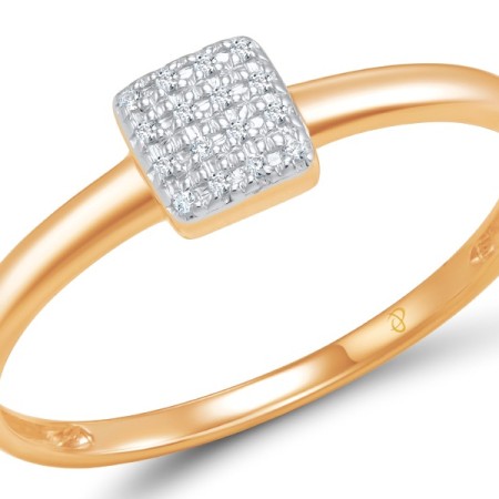 14KRW Ring Diamond (R309046DIA14KRW) - US 5.5