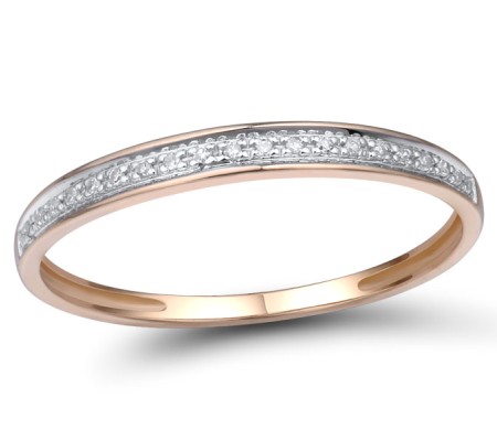 14KRW Ring Diamond (R309051ADIA14KRW) - US 8.5