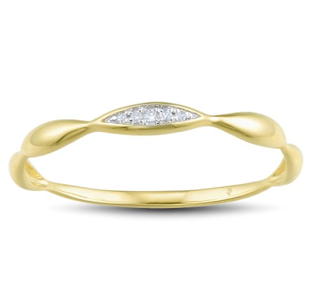 10KYW Ring Diamond (R309203ADIA10KYW) - US 6
